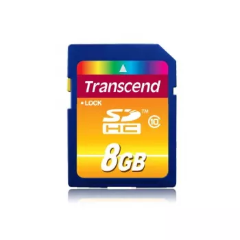 Atmiņas karte Transcend 8GB SDHC Class 10 TS8GSDHC10