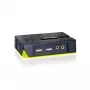 LevelOne KVM-0221 2 portu USB VGA KVM slēdzis ar audio atbalstu