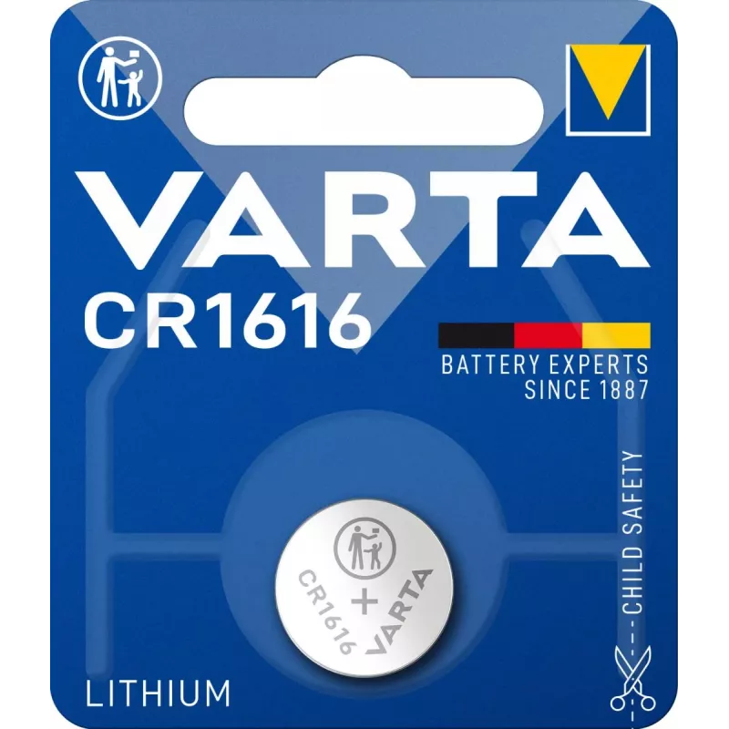 VARTA baterija litija pulksteņa elements CR1616 3V