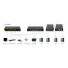 LevelOne 4-Port USB VGA KVM Slēdzis ar audio atbalstu