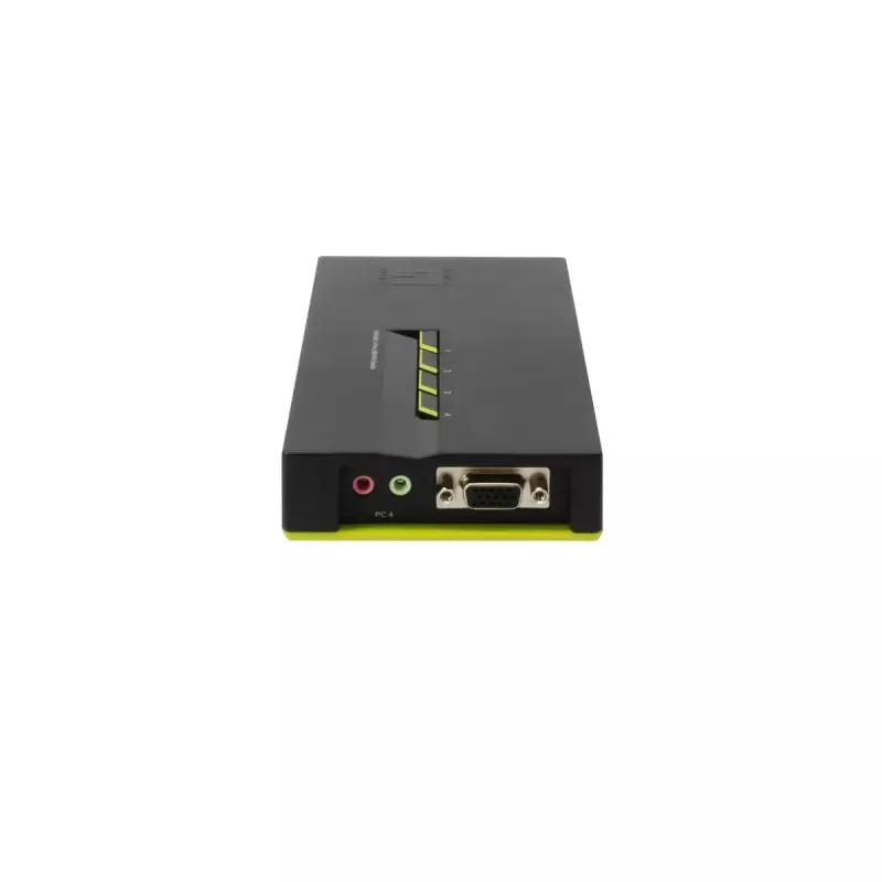 LevelOne 4-Port USB VGA KVM Slēdzis ar audio atbalstu