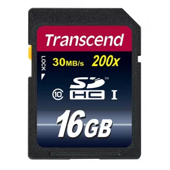 Transcend 16GB SDHC Class 10 atmiņas karte TS16GSDHC10