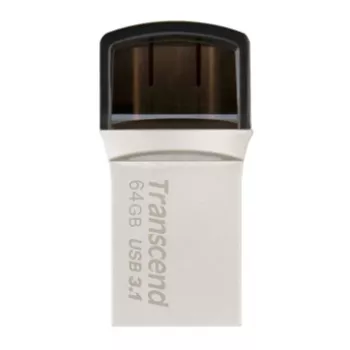 USB zibatmiņa Transcend 64GB USB Type-A USB Type-C JetFlash 890