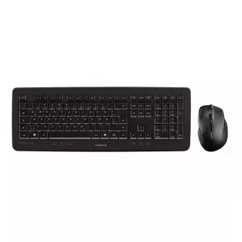 CHERRY DW 5100 bezvadu tastatūras un peles komplekts, QWERTZ, melns
