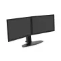 Divu monitoru pacēlājstikls Ergotron Neo Flex 62.2 cm Melns