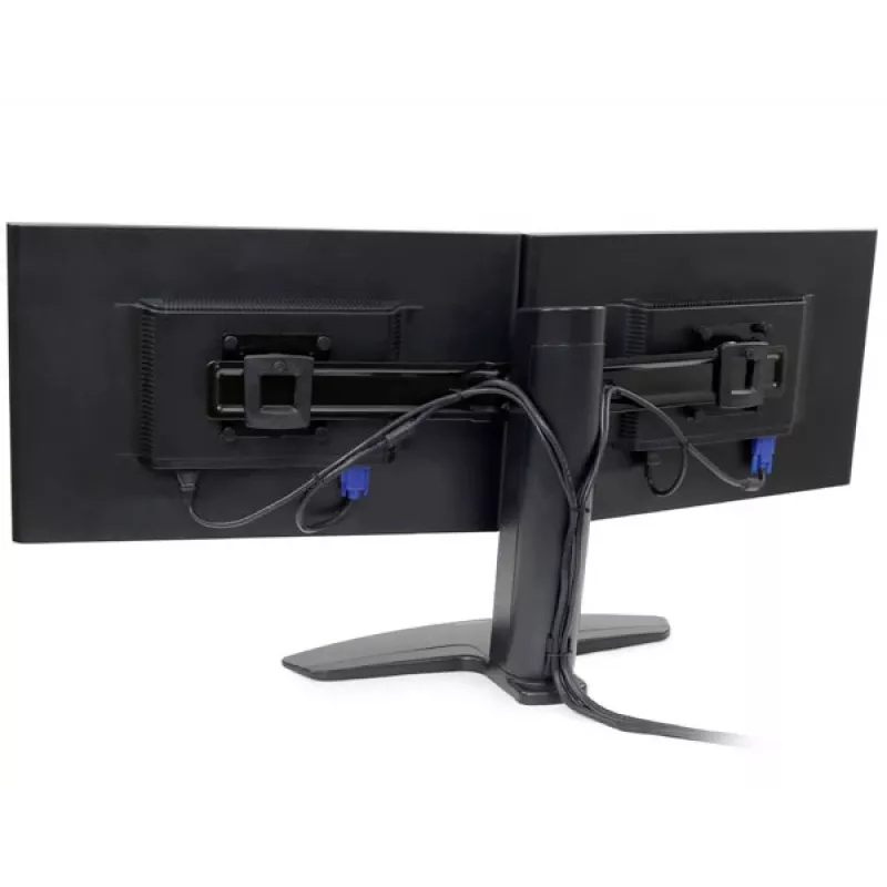 Divu monitoru pacēlājstikls Ergotron Neo Flex 62.2 cm Melns