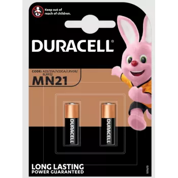 Duracell MN21 vienreizējās lietošanas baterija, sārma