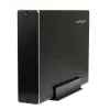 LC-Power LC-35U3-Becrux ārējā 3,5 collu SATA cietā diska kārba, USB 3.0, alumīnija, melna
