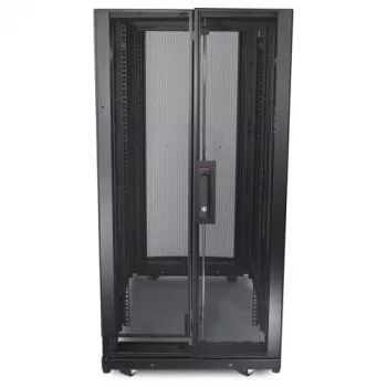 APC NetShelter SX, servera skapis, 24U, melns, 1198.5 x 600 x 1070 mm