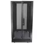 APC NetShelter SX, servera skapis, 24U, melns, 1198.5 x 600 x 1070 mm