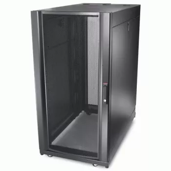 APC NetShelter SX, servera skapis, 24U, melns, 1198.5 x 600 x 1070 mm