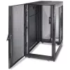 APC NetShelter SX, servera skapis, 24U, melns, 1198.5 x 600 x 1070 mm