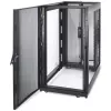 APC NetShelter SX, servera skapis, 24U, melns, 1198.5 x 600 x 1070 mm