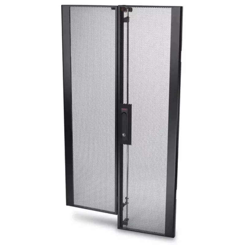APC NetShelter SX, servera skapis, 24U, melns, 1198.5 x 600 x 1070 mm