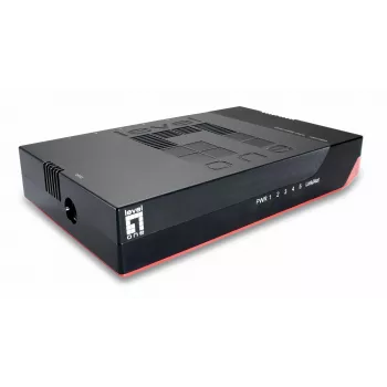 5 portu Gigabit Ethernet slēdzis LevelOne GSW-0507