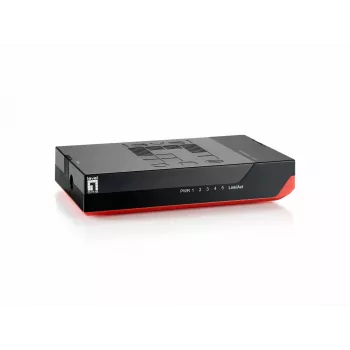 5 portu Gigabit Ethernet slēdzis LevelOne GSW-0507