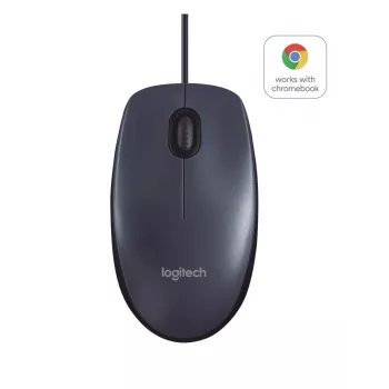Logitech B100 optiskā pele - melna - vadu USB pele