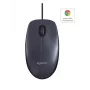Logitech B100 optiskā pele - melna - vadu USB pele