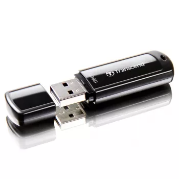 TRANSCEND JetFlash 700 128GB USB 3.0 zibatmiņa melna