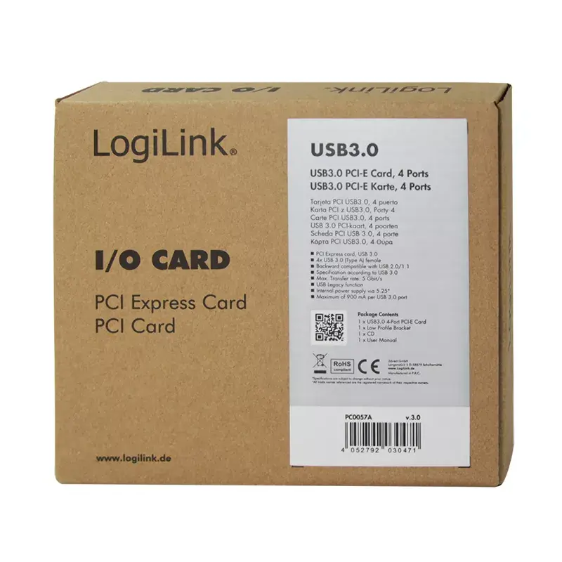 Interfeisa karte LogiLink PC0057A