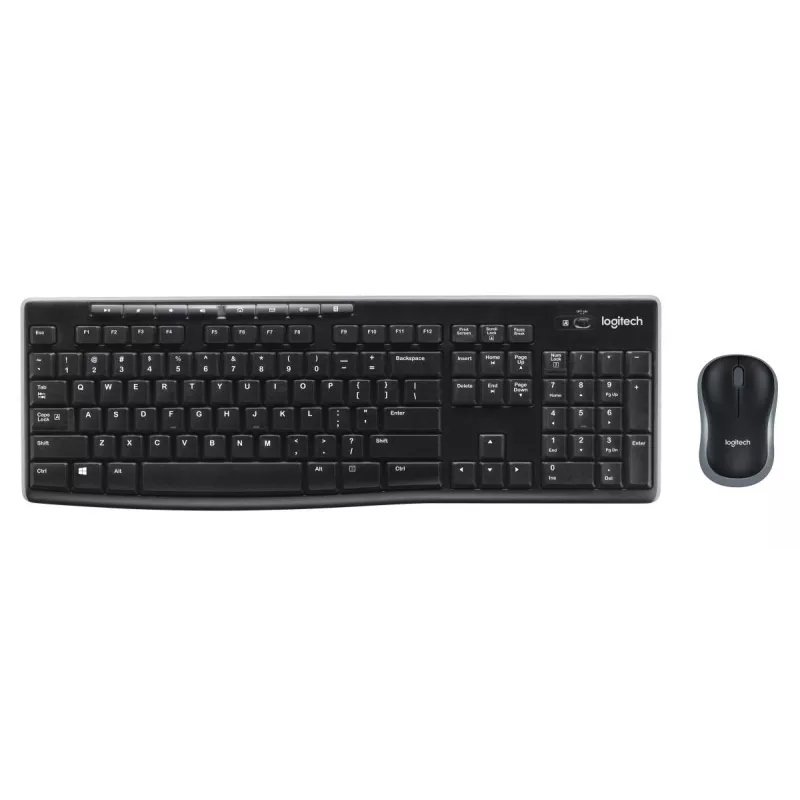 LOGITECH Wireless Desktop Mk270 - Qwertzu Vācu izkārtojums
