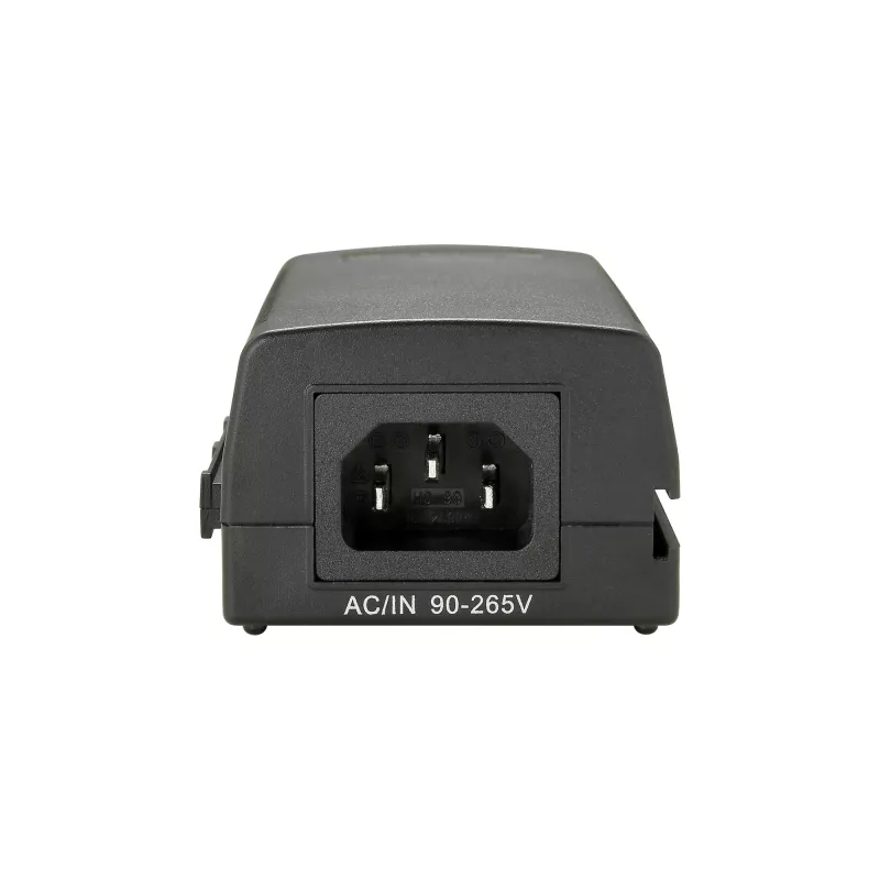 LevelOne POI-3000 Gigabit PoE+ barošanas injektors, 30 W, melns
