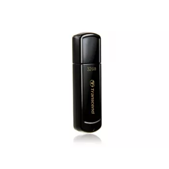 TRANSCEND JetFlash 350 32GB USB zibatmiņa - USB 2.0 - Melna