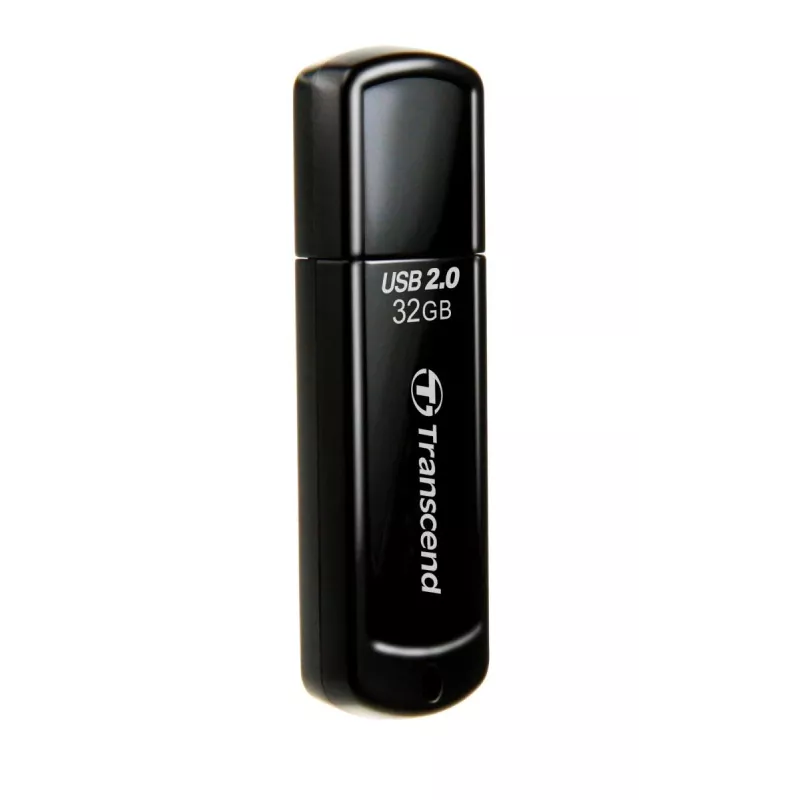 TRANSCEND JetFlash 350 32GB USB zibatmiņa - USB 2.0 - Melna