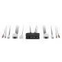 LevelOne KVM-0223 2-portu USB VGA KVM slēdzis ar audio atbalstu, 2048 x 1536 pikseļi, Melns