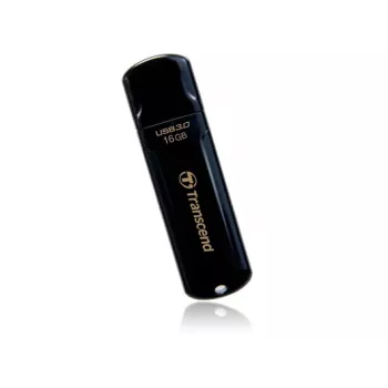 TRANSCEND Jetflash 700 16GB USB zibatmiņa - USB 3.0 - Melna