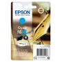 Epson 16XL DURABrite Ultra Cyan tintas kasetne (viena) — oriģinālā