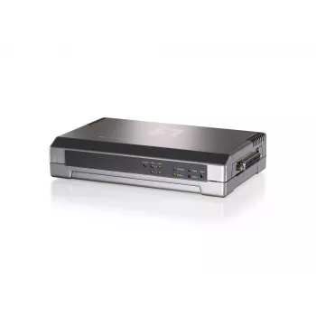 LevelOne FPS-1033 Drukas serveris, 2 x USB, 1 x Parallel, pelēks