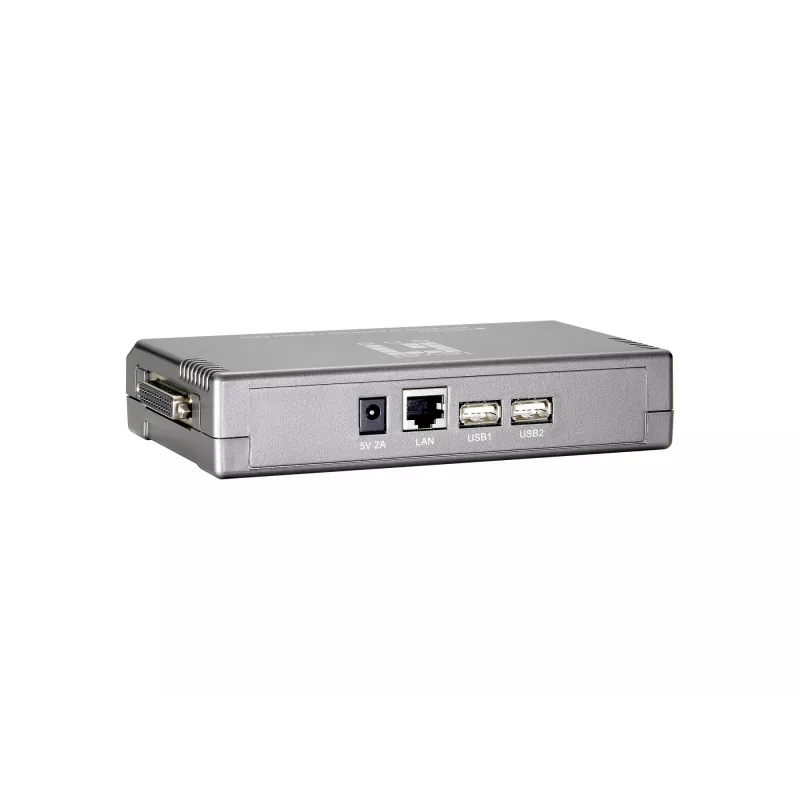 LevelOne FPS-1033 Drukas serveris, 2 x USB, 1 x Parallel, pelēks