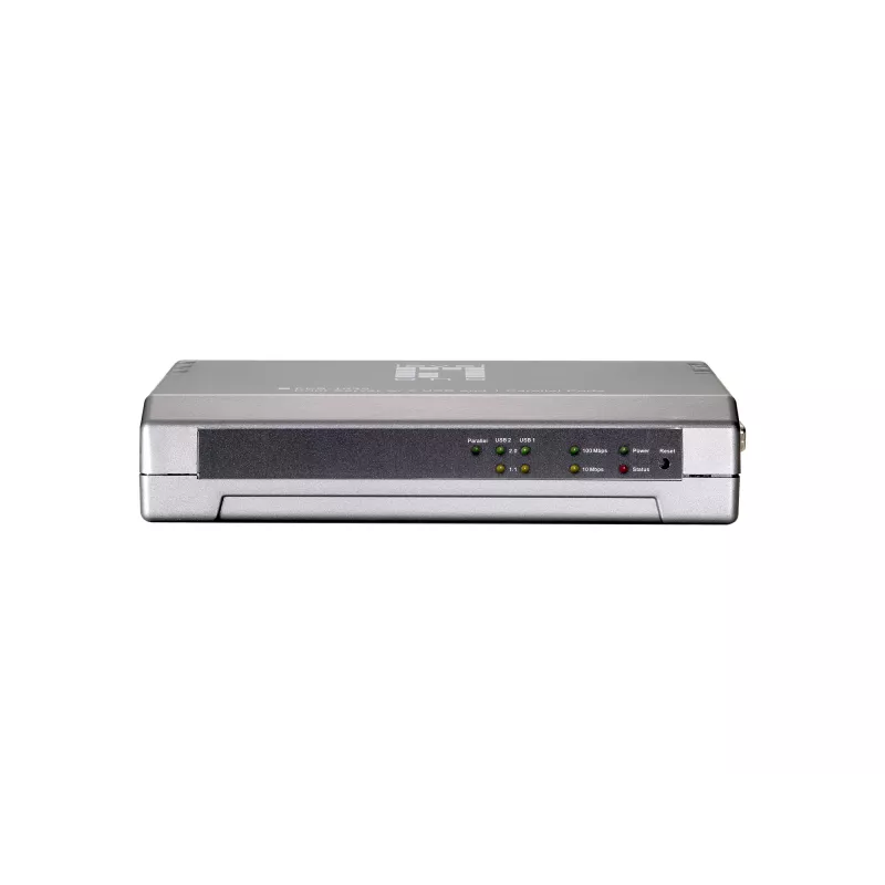LevelOne FPS-1033 Drukas serveris, 2 x USB, 1 x Parallel, pelēks
