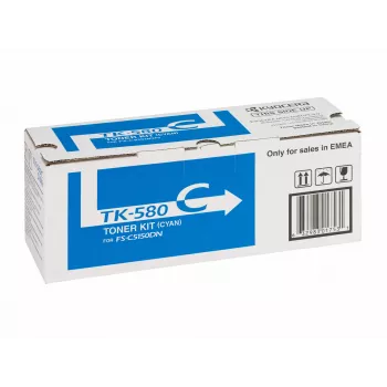 Tonera kasetne Kyocera TK-580C ciāna 15000 lapas