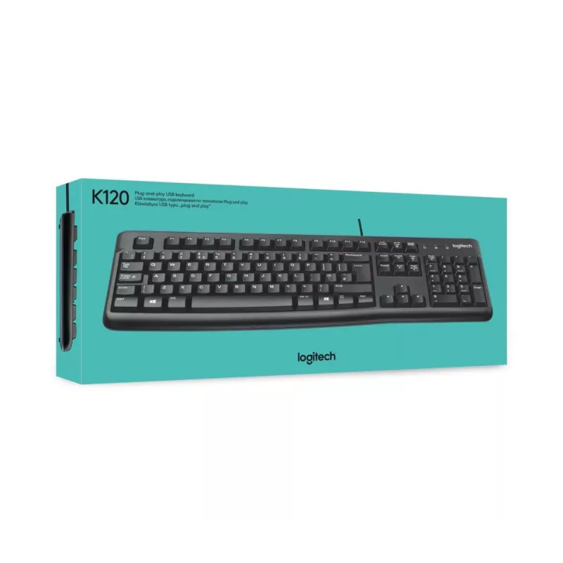 Logitech K120 AZERTY Franču tastatūra biznesam