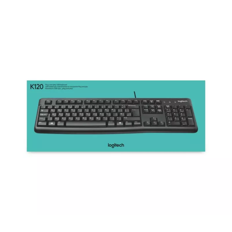 Logitech K120 AZERTY Franču tastatūra biznesam