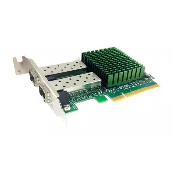 SUPERMICRO divu portu 10 Gigabit Ethernet kontrolieris 2x SFP+ / Low Profile / PCI-E v2.0 (AOC-STGN-I2S)