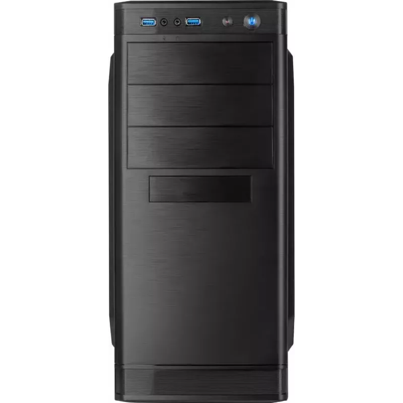Korpuss Inter-Tech IT-5905 Midi Tower Melns