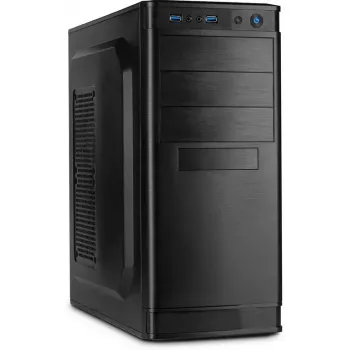 Korpuss Inter-Tech IT-5905 Midi Tower Melns