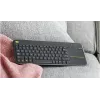 LOGITECH Wireless Touch Keyboard K400 Plus - Melns - Qwertzu Vācu