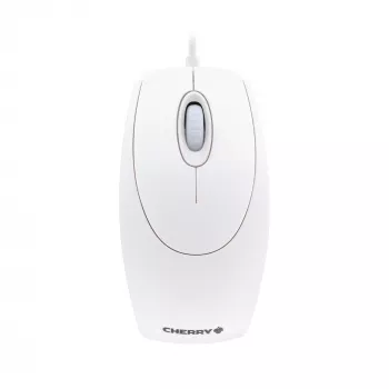 CHERRY WHEELMOUSE OPTICAL vadu pele, gaiši pelēka, PS2/USB, abpusēja, optiskā, USB Type-A, 1000 DPI, balta