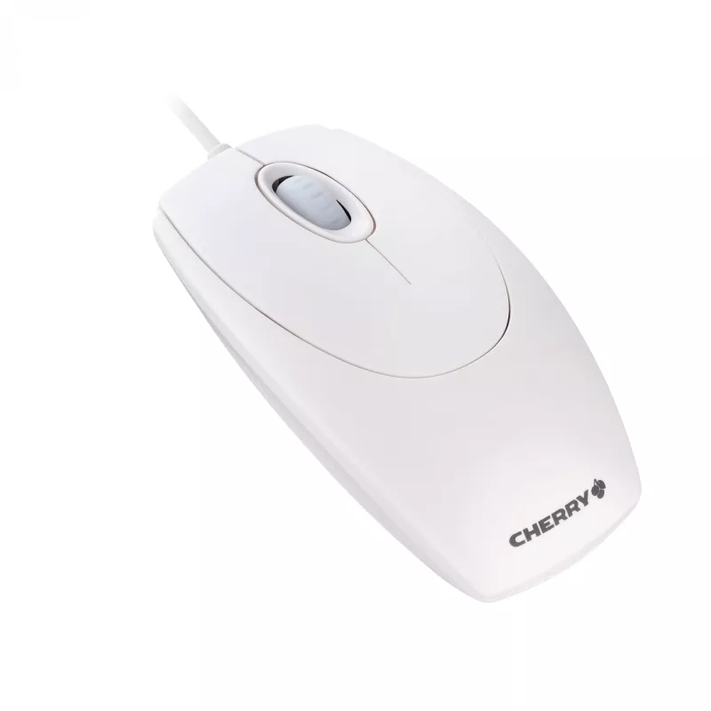 CHERRY WHEELMOUSE OPTICAL vadu pele, gaiši pelēka, PS2/USB, abpusēja, optiskā, USB Type-A, 1000 DPI, balta