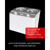 Unold 48830 Doppio saldējuma gatavošanas aparāts, balts