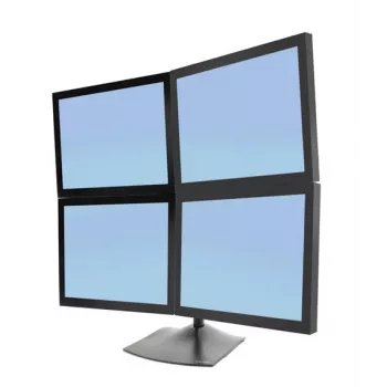 Monitoru galda statīvs Ergotron DS Series DS100 Quad 61 cm Melns