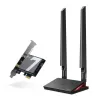 TP-Link Archer BE9300 Wi-Fi 7 Bluetooth 5.4 PCIe adapter, iekšējais, bezvadu, PCI Express, WLAN/Bluetooth, 9300 Mbit/s, melns