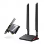 TP-Link Archer BE9300 Wi-Fi 7 Bluetooth 5.4 PCIe adapter, iekšējais, bezvadu, PCI Express, WLAN/Bluetooth, 9300 Mbit/s, melns