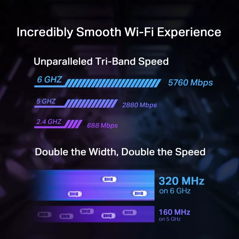 TP-Link Archer BE9300 Wi-Fi 7 Bluetooth 5.4 PCIe adapter, iekšējais, bezvadu, PCI Express, WLAN/Bluetooth, 9300 Mbit/s, melns