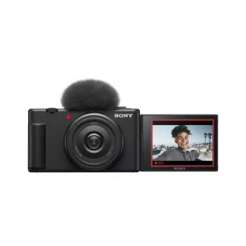 Sony ZV-1F kompaktkamera 1 collas Exmor RS CMOS 20,1 MP 5472 x 3648 pikseļi melna