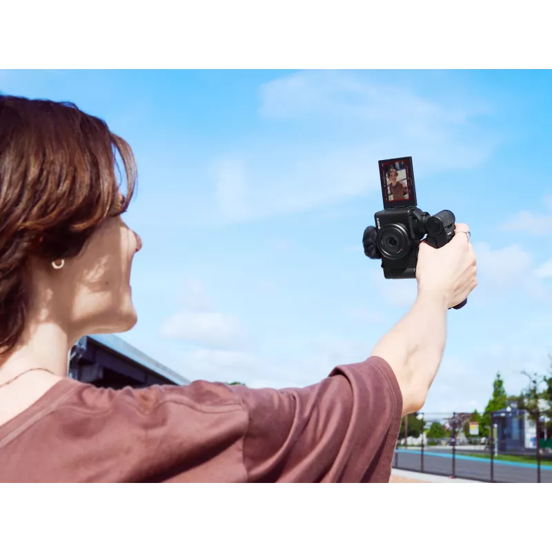Sony ZV-1F kompaktkamera 1 collas Exmor RS CMOS 20,1 MP 5472 x 3648 pikseļi melna